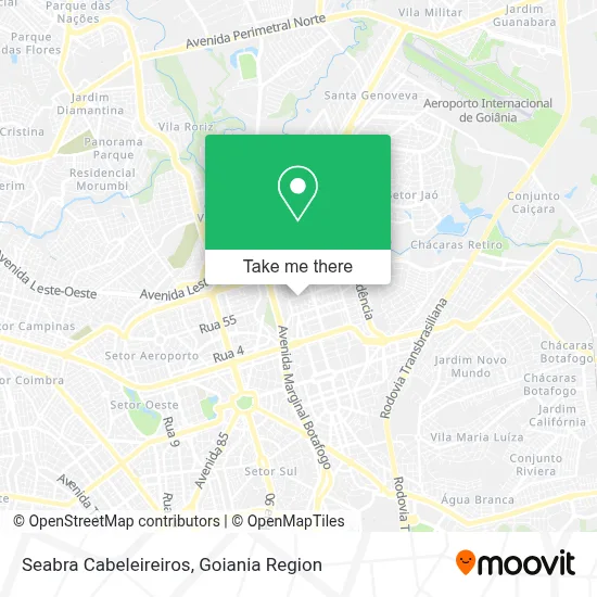 Seabra Cabeleireiros map