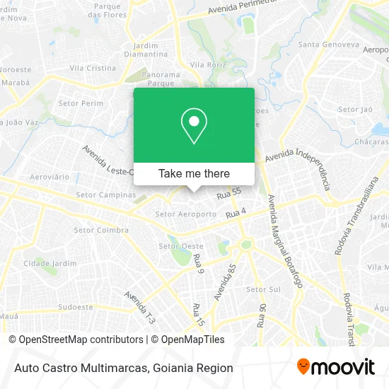 Auto Castro Multimarcas map