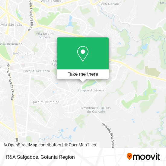 R&A Salgados map