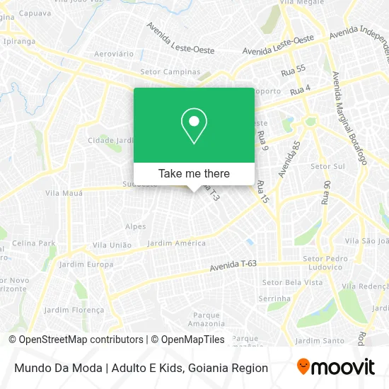 Mundo Da Moda | Adulto E Kids map