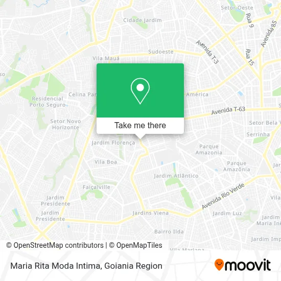 Maria Rita Moda Intima map