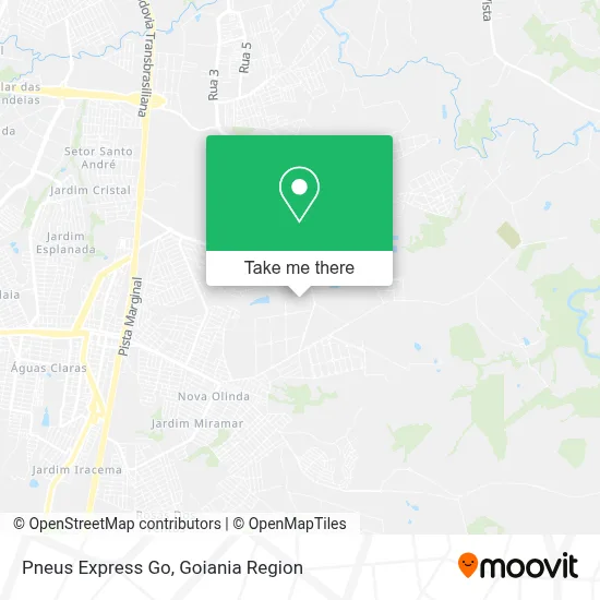 Pneus Express Go map