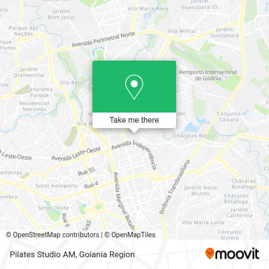 Pilates Studio AM map
