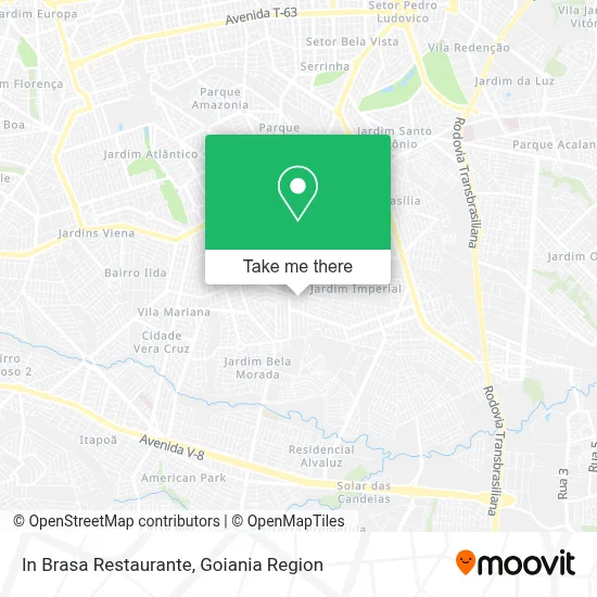 In Brasa Restaurante map