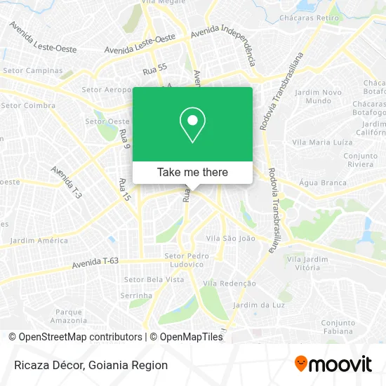 Ricaza Décor map