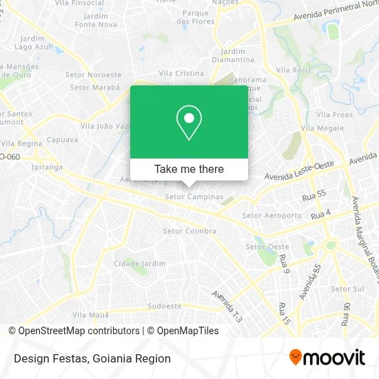 Design Festas map