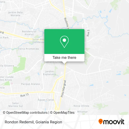 Rondon Redemil map