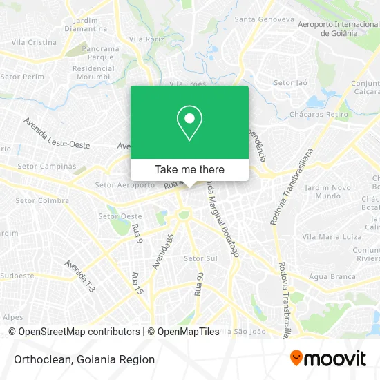 Orthoclean map