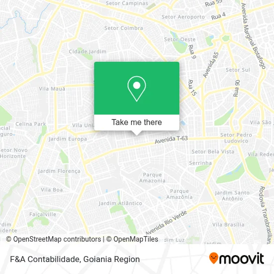 F&A Contabilidade map