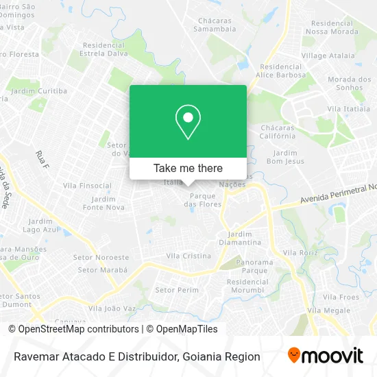 Ravemar Atacado E Distribuidor map