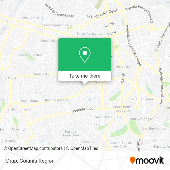 Drap map