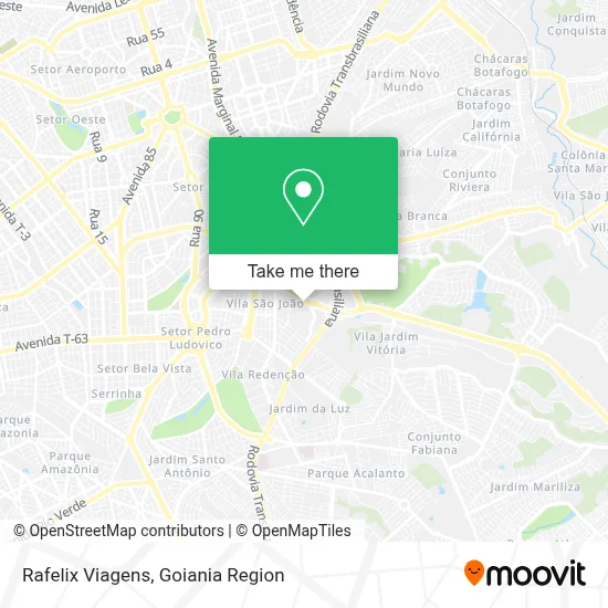 Rafelix Viagens map