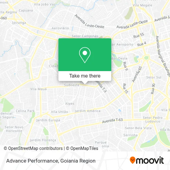Advance Performance map