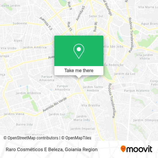 Raro Cosméticos E Beleza map