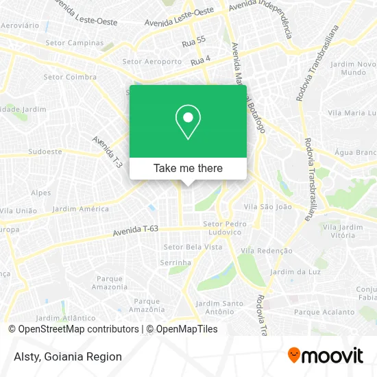 Alsty map
