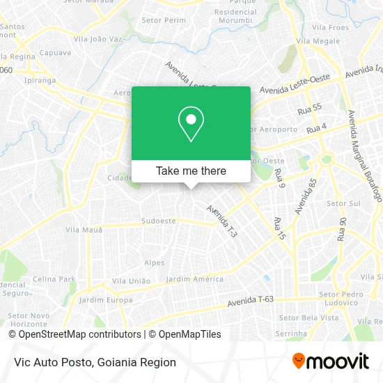 Vic Auto Posto map