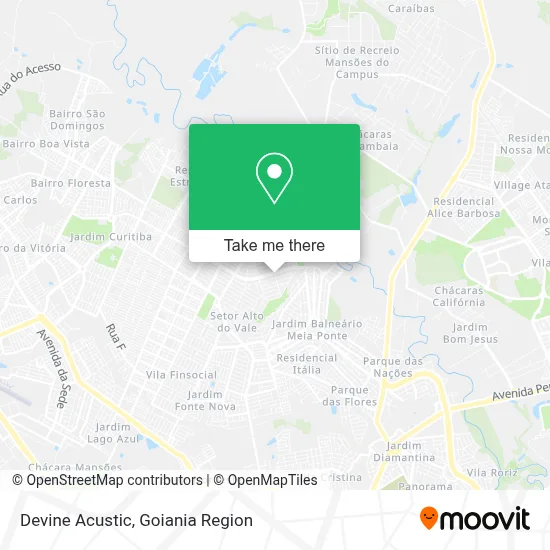 Devine Acustic map