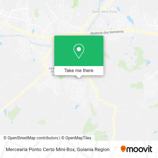 Mercearia Ponto Certo Mini-Box map
