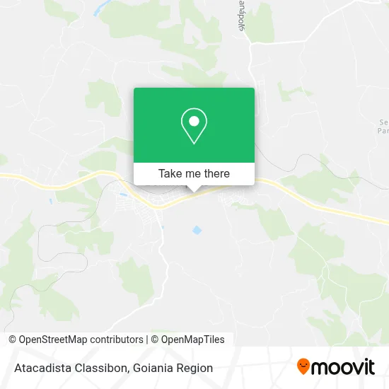 Atacadista Classibon map