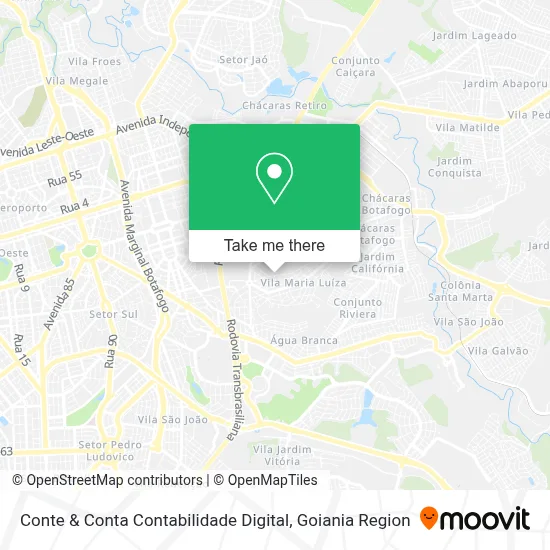 Conte & Conta Contabilidade Digital map