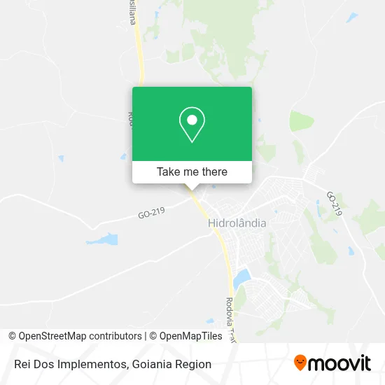 Rei Dos Implementos map