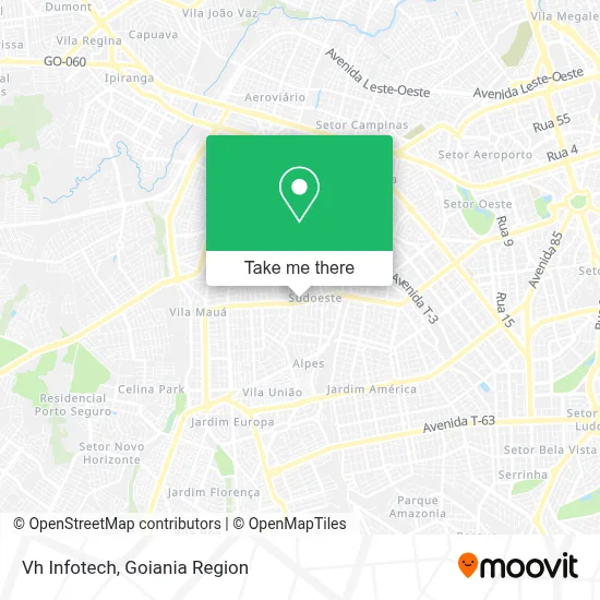 Vh Infotech map