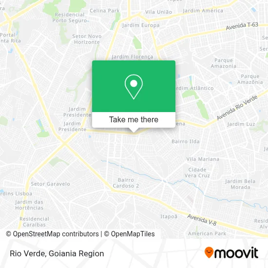Rio Verde map
