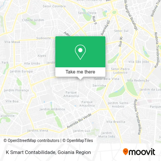 K Smart Contabilidade map
