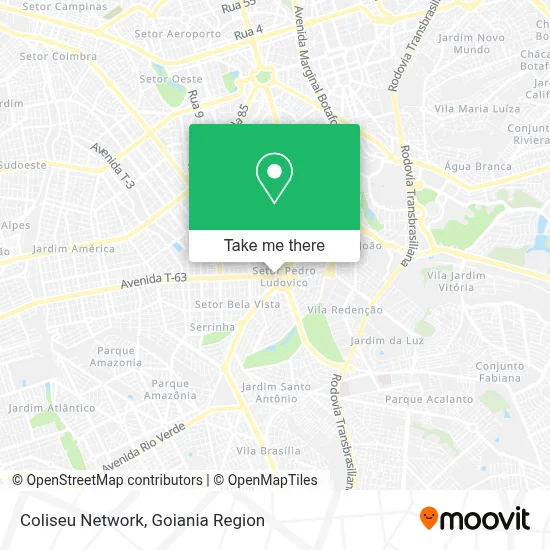 Coliseu Network map