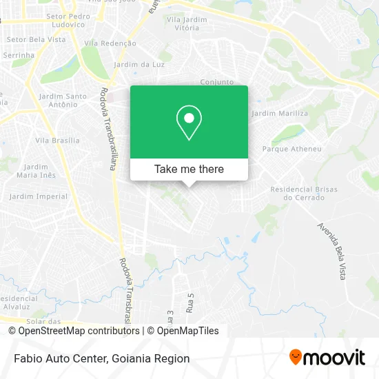Fabio Auto Center map