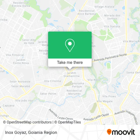 Inox Goyaz map