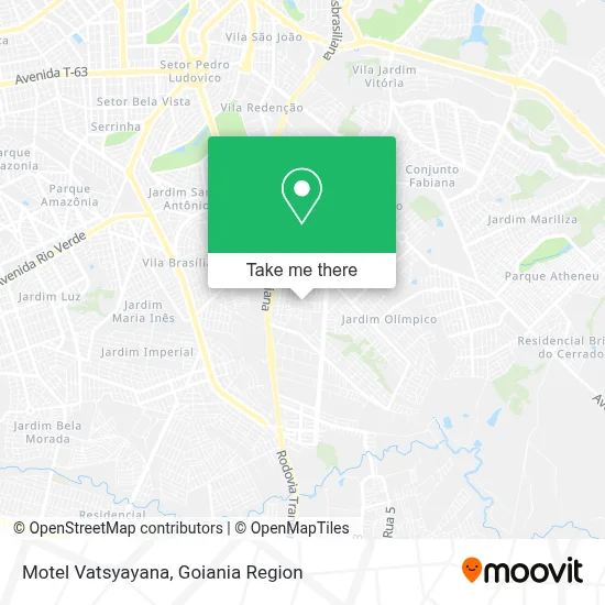 Motel Vatsyayana map