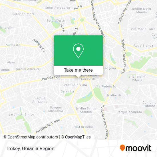 Trokey map