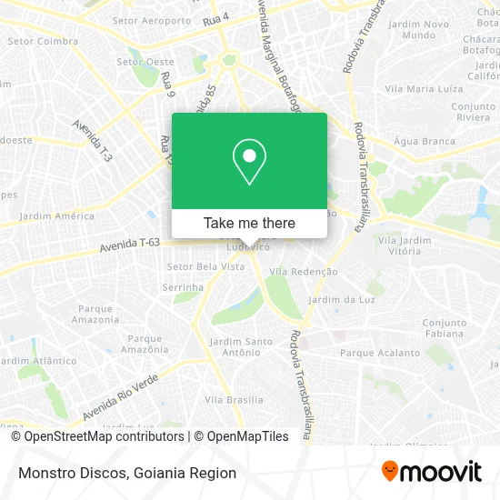 Monstro Discos map