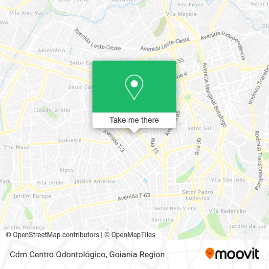 Cdm Centro Odontológico map