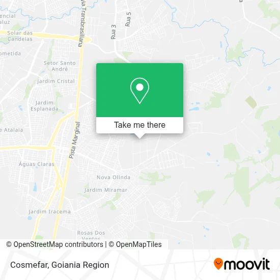 Cosmefar map
