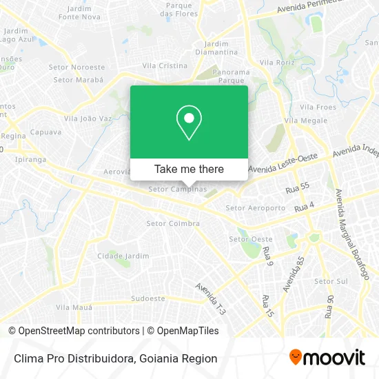 Clima Pro Distribuidora map