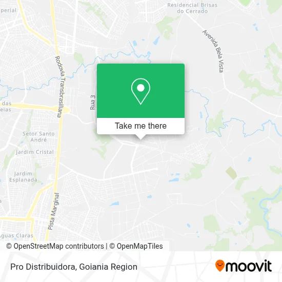 Pro Distribuidora map