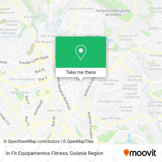 In Fit Equipamentos Fitness map