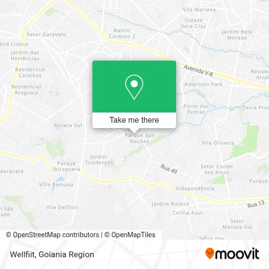 Wellfiit map