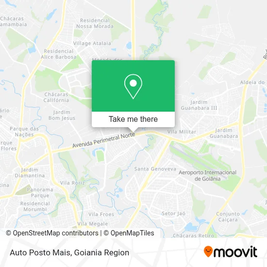 Auto Posto Mais map
