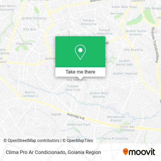Clima Pro Ar Condicionado map
