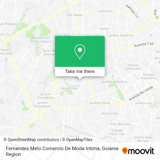 Fernandes Melo Comercio De Moda Intima map