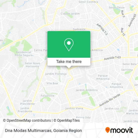 Dna Modas Multimarcas map