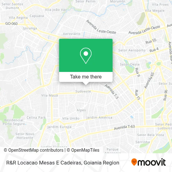 R&R Locacao Mesas E Cadeiras map