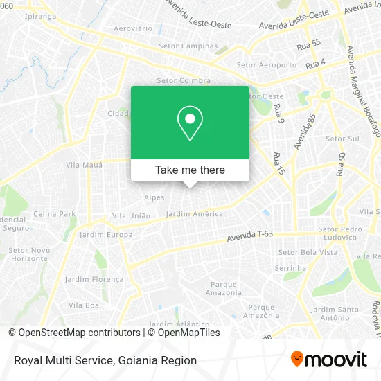Royal Multi Service map