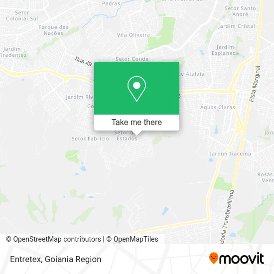 Entretex map