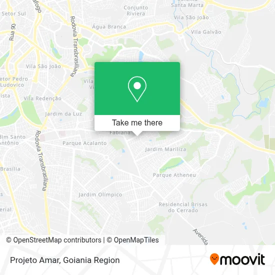 Projeto Amar map