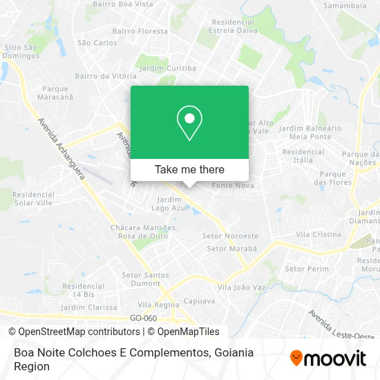 Boa Noite Colchoes E Complementos map