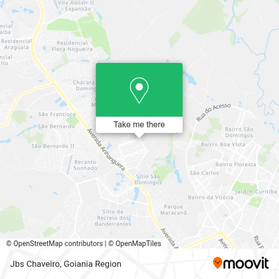 Jbs Chaveiro map